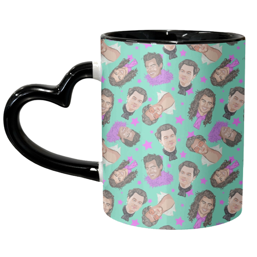 HOW MANY HARRYS - unique mug by Wallace Elizabeth