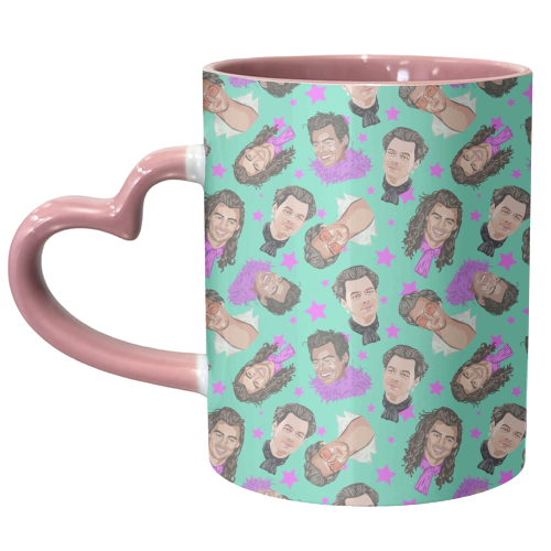HOW MANY HARRYS - unique mug by Wallace Elizabeth