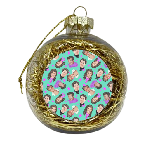 HOW MANY HARRYS - xmas bauble by Wallace Elizabeth