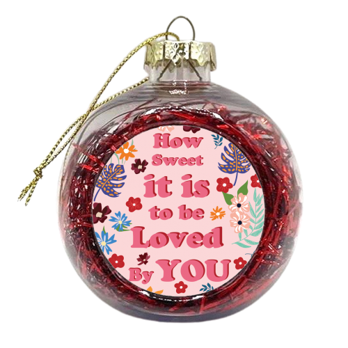 How Sweet - xmas bauble by Niamh McKeown