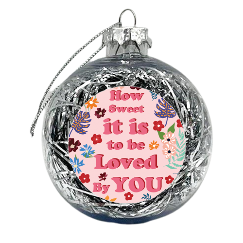 How Sweet - xmas bauble by Niamh McKeown