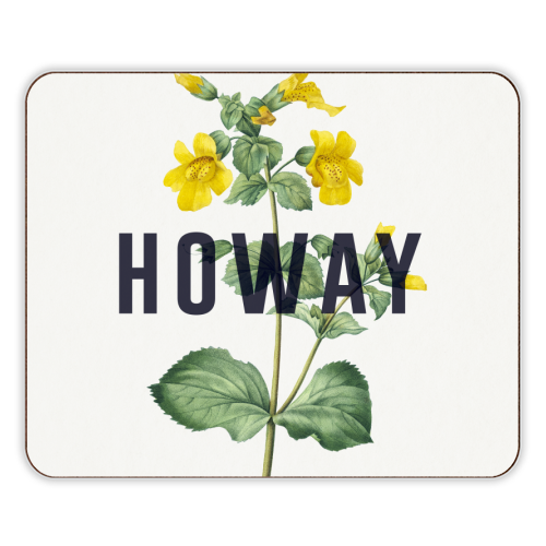 Howay - designer placemat by The 13 Prints