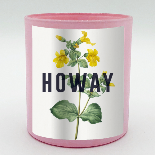 Howay - scented candle by The 13 Prints