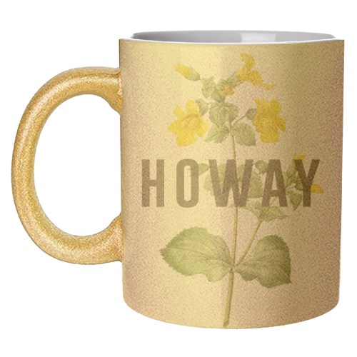 Howay - unique mug by The 13 Prints