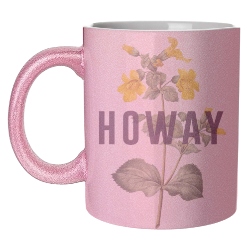 Howay - unique mug by The 13 Prints
