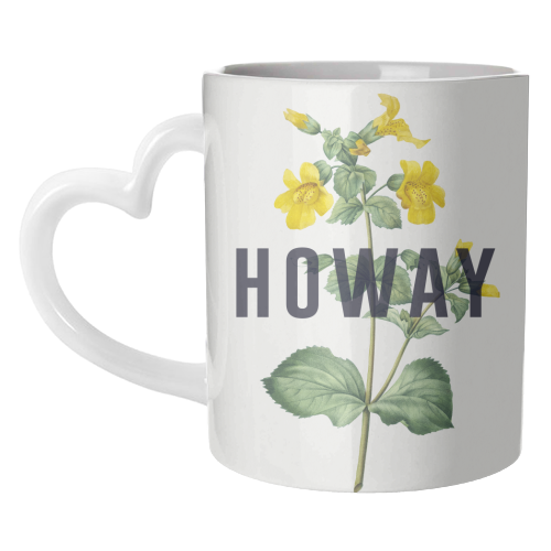 Howay - unique mug by The 13 Prints