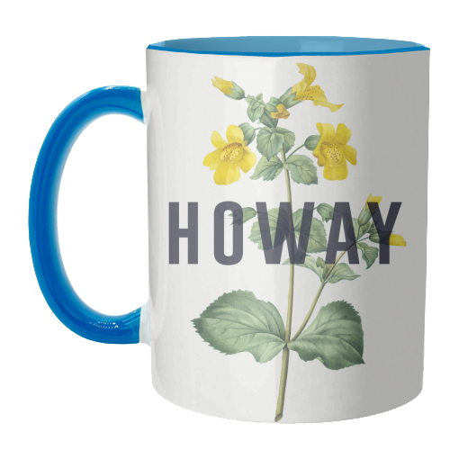 Howay - unique mug by The 13 Prints