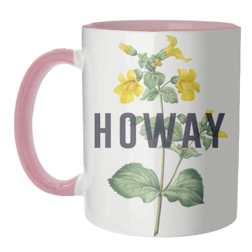 Howay - unique mug by The 13 Prints