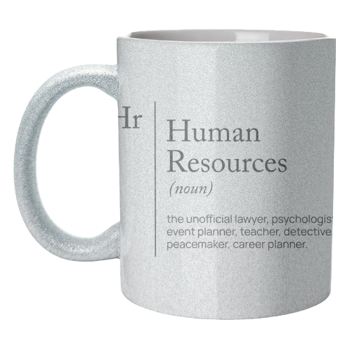 HR Definition dictionnary - unique mug by skattia ilie