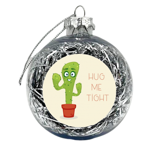 Hug me tight - xmas bauble by Alessandro Aru