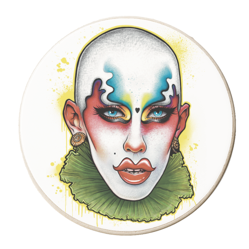 Hugaceo Crujiente - personalised beer coaster by ARTECCO