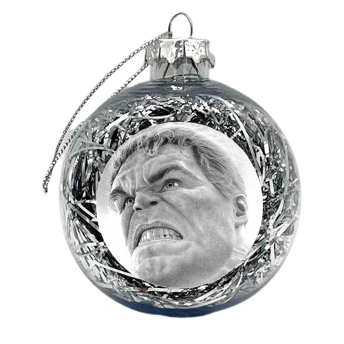 Hulk - xmas bauble by Joe Taylor