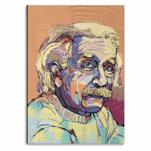 Humble Albert - personalised A4, A5, A6 notebook by Laura Selevos