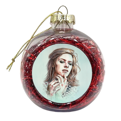 Hunky Dory - xmas bauble by Helen Green