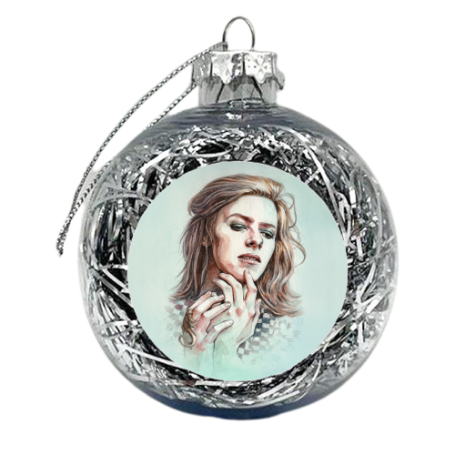 Hunky Dory - xmas bauble by Helen Green