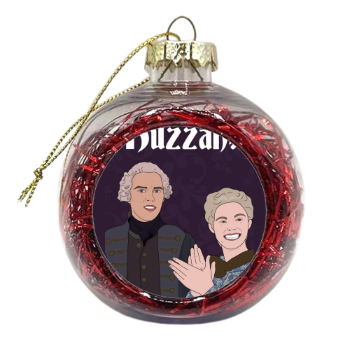 Huzzah! - xmas bauble by Pink and Pip
