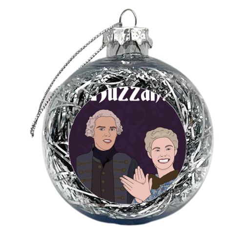 Huzzah! - xmas bauble by Pink and Pip