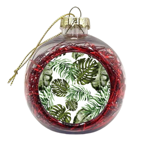 Hybrid Flora - xmas bauble by Charlotte Jade O'Reilly