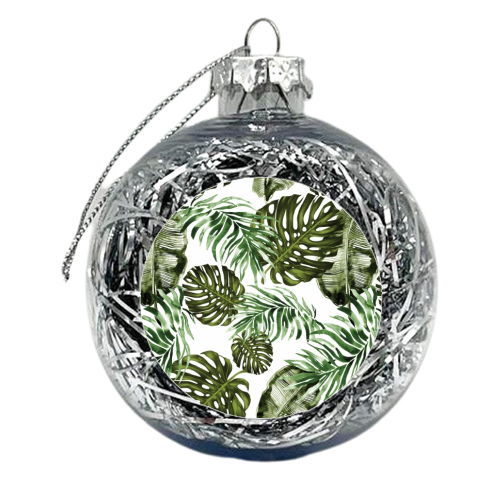 Hybrid Flora - xmas bauble by Charlotte Jade O'Reilly