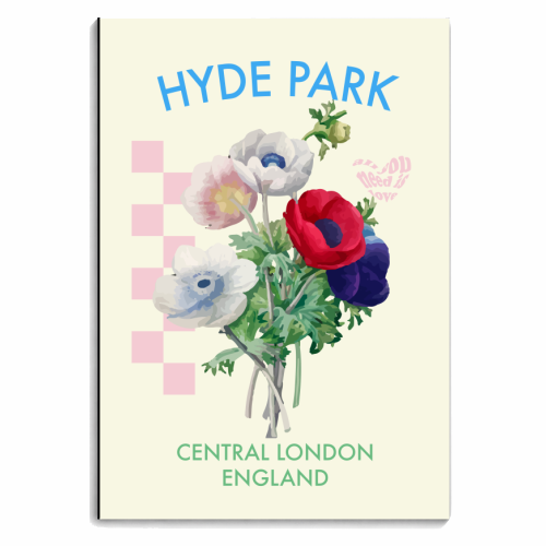 Hyde Park - personalised A4, A5, A6 notebook by Move Studio