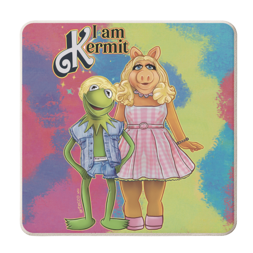 I am Kermit - personalised beer coaster by ARTECCO