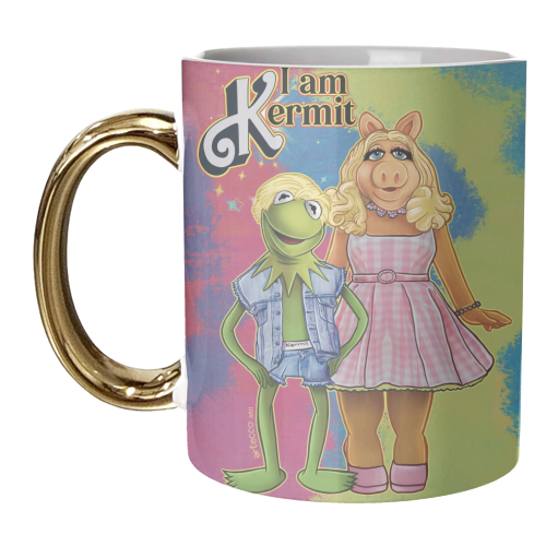 I am Kermit - unique mug by ARTECCO