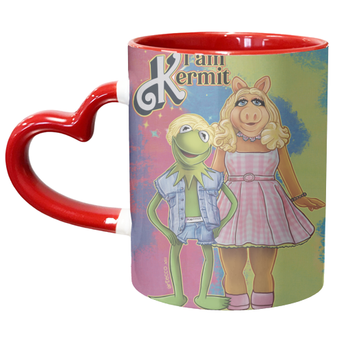 I am Kermit - unique mug by ARTECCO