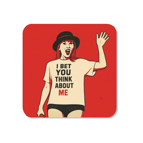 I Bet You Think About Me - Magnet by Ms Doodle