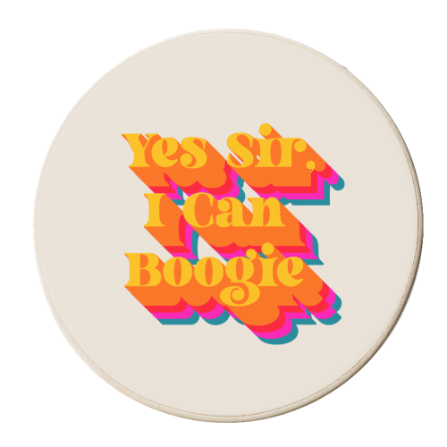 I Can Boogie - personalised beer coaster by Wallace Elizabeth