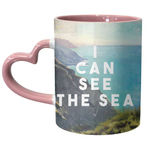 I Can See The Sea - unique mug by The 13 Prints