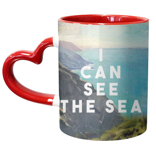 I Can See The Sea - unique mug by The 13 Prints