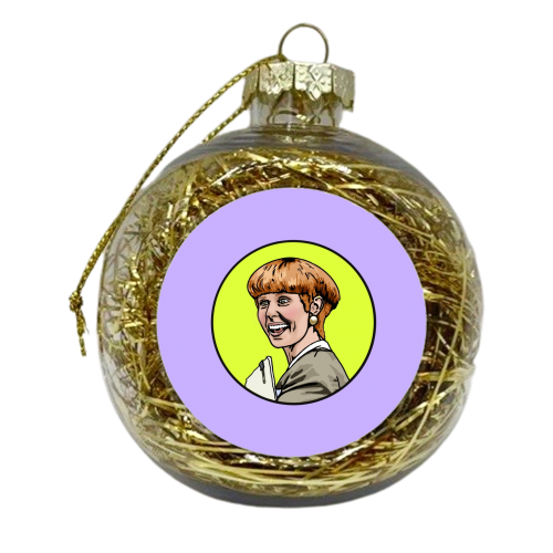 I Can't Have Sex With A Sandwich….Can I? - xmas bauble by Wallace Elizabeth