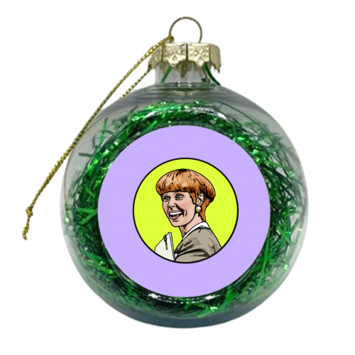 I Can't Have Sex With A Sandwich….Can I? - xmas bauble by Wallace Elizabeth