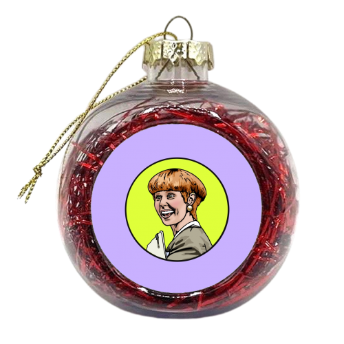I Can't Have Sex With A Sandwich….Can I? - xmas bauble by Wallace Elizabeth