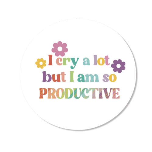 I cry a lot Swiftie gift - Magnet by Giddy Kipper