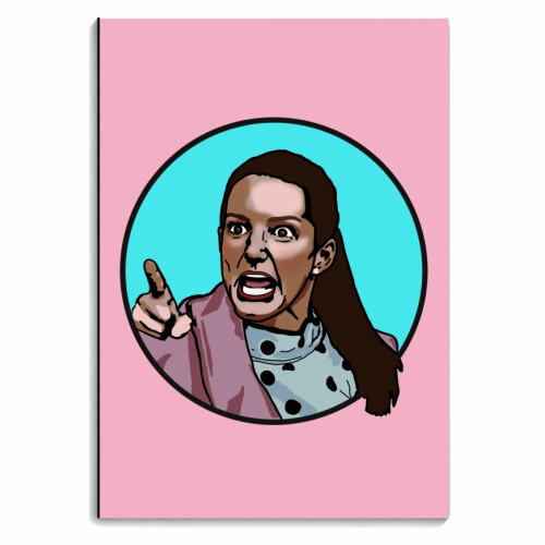 I Curse The Day You We're Born! - personalised A4, A5, A6 notebook by Wallace Elizabeth