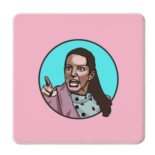 I Curse The Day You We're Born! - personalised beer coaster by Wallace Elizabeth