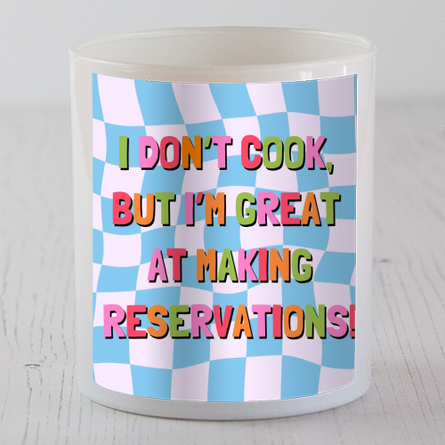 I DON'T COOK - scented candle by Lilly Rose