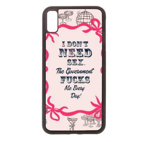 I DON'T NEED IT. - stylish phone case by Wallace Elizabeth