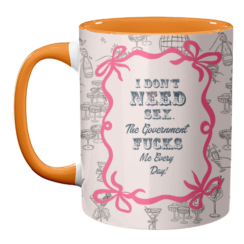 I DON'T NEED IT. - unique mug by Wallace Elizabeth