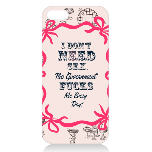 I DON'T NEED IT. - unique phone case by Wallace Elizabeth
