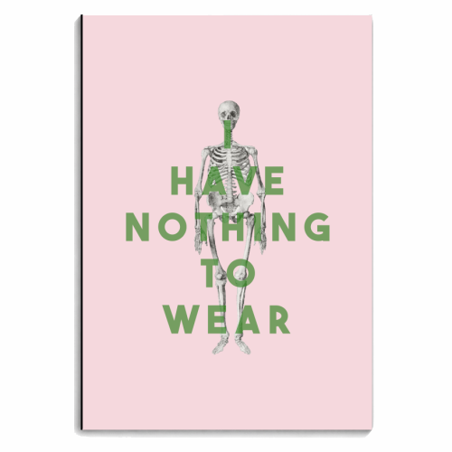 I Have Nothing To Wear - personalised A4, A5, A6 notebook by The 13 Prints