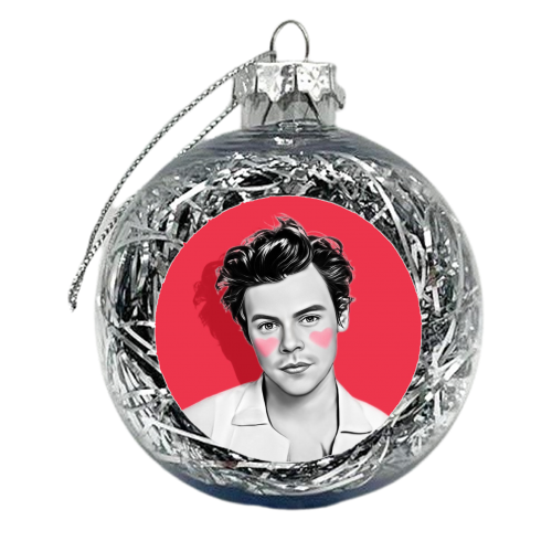 I HEART HARRY - xmas bauble by DOLLY WOLFE
