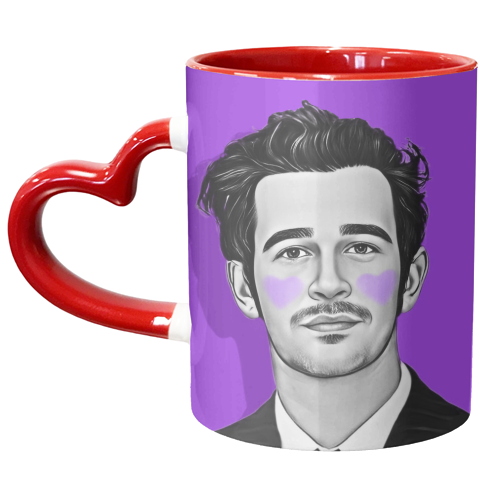 I Heart Matt H - unique mug by DOLLY WOLFE