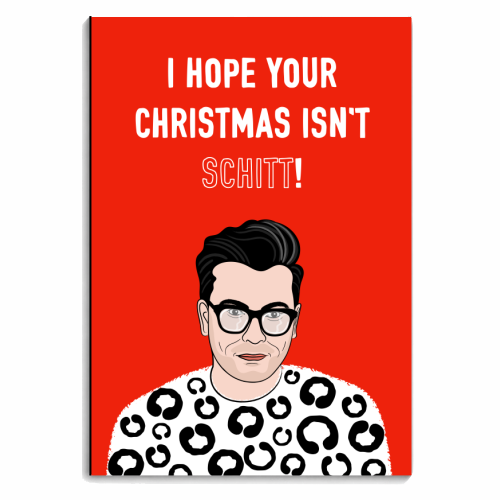 I Hope Your Christmas Isn't Schitt - personalised A4, A5, A6 notebook by Adam Regester