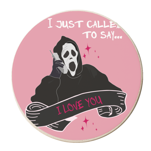 I Just Called - personalised beer coaster by Pink and Pip