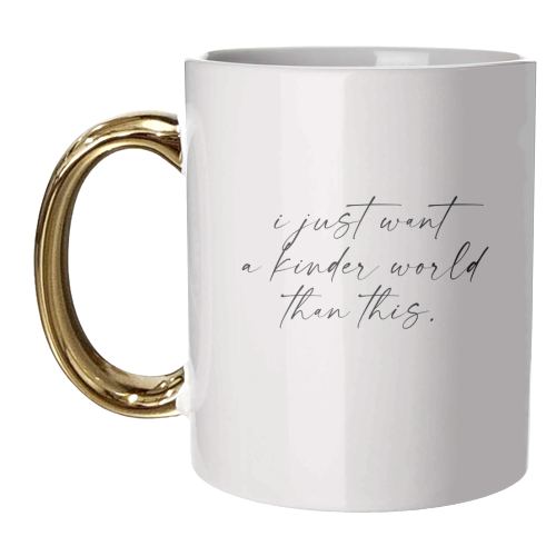 I just want.. - unique mug by Pink and Pip