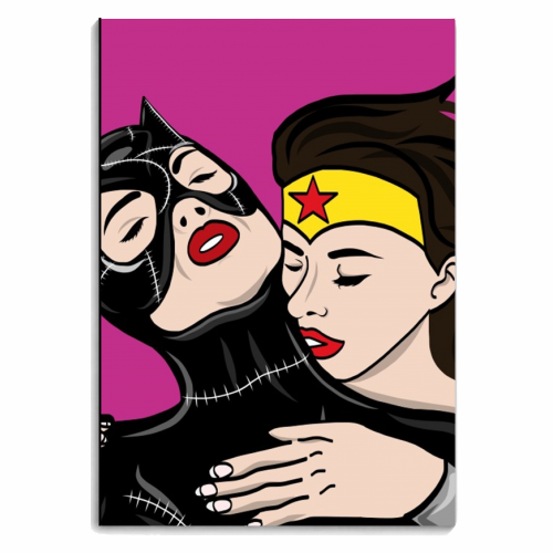 I kissed a cat and i like it! - personalised A4, A5, A6 notebook by ainsley wilson