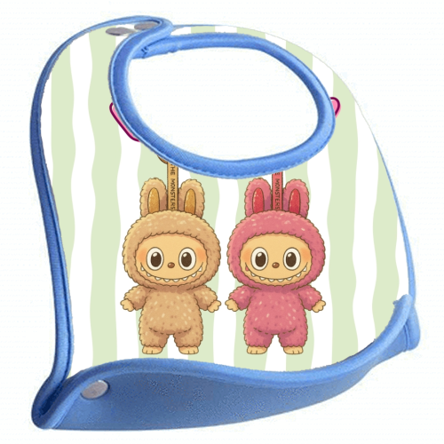 I Labubu You - feeding bib by Ms Doodle