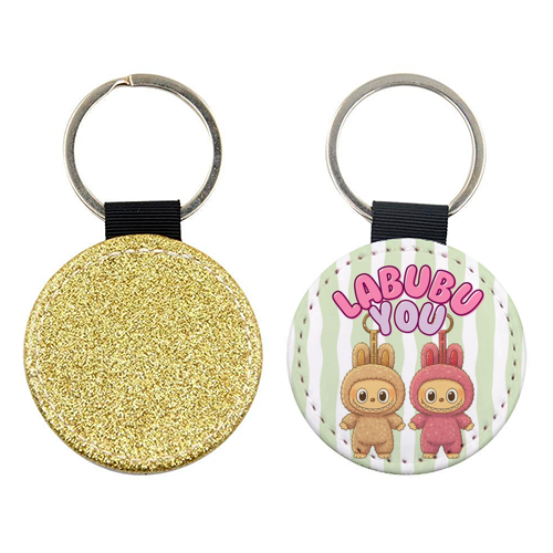I Labubu You - keyring by Ms Doodle